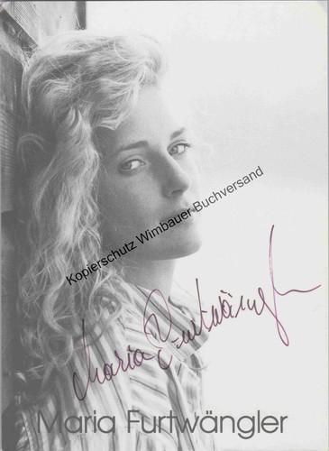 Original autogramm maria - original,