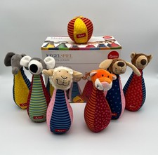sigikid Kegelspiel – Baby Bowling Stofftiere – vollständig – guter Zustand
