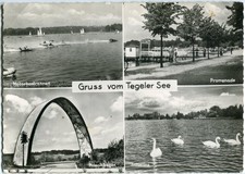 Foto-AK BERLIN TEGEL Gruss vom