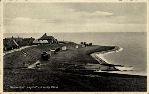 Dagebüll nordfriesland - ak, in