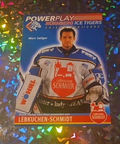 Del eishockey autogrammkarte - del,