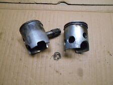 Yamaha RD 350 351 Kolben zwei Stück mit Kolbenbolzen und Sicherungsring 63,7...