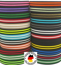 40mm Gummiband gestreift