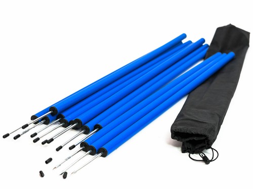 Agility slalom set mit 12 - slalom, set-c