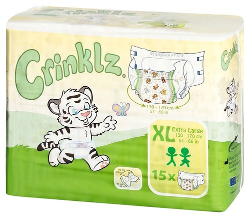 Crinklz windeln mit - windeln, lustigem