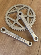 Retro Fahrradteile - NOS Maxy M14 Kurbelgarnitur + Kettenblätter 52/42T
