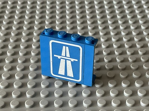 Lego blau autobahn paneele - blau,