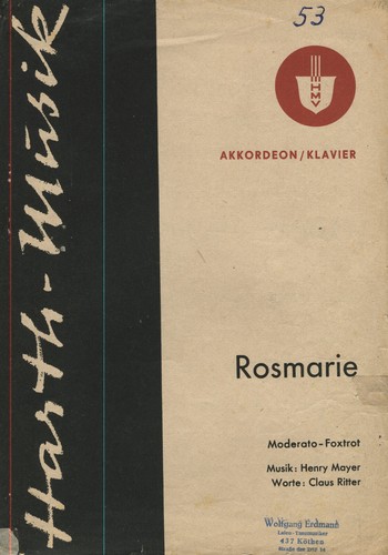 Notenblätter - 3x,