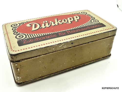 Seltene blechdose dürkopp - blechdose, "dürkopp"