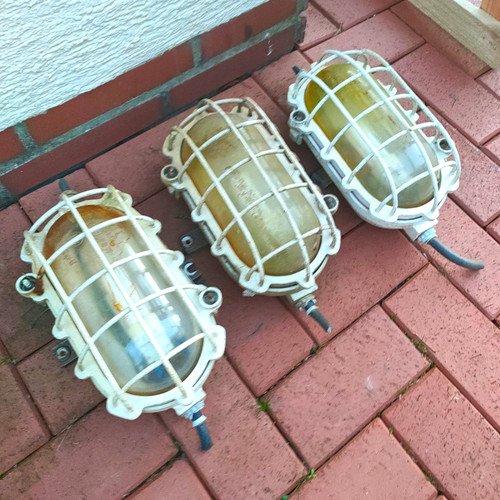 Werkstattlampe - 3x,