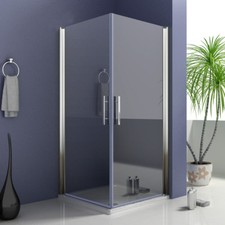 Duschkabine 90x90  Eckeinstieg