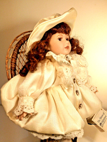 Porzellanpuppe justine - porzellanpuppe, "justine"