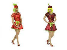 Erdbeere kirsche kleid - erdbeere,