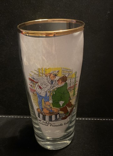 Retro bierglas liter - 0,5,