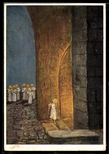 Künstler maria spötl - künstler-ak,