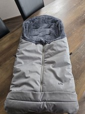 TFK Winterfusssack Verlängerbares  Fussteil Grau