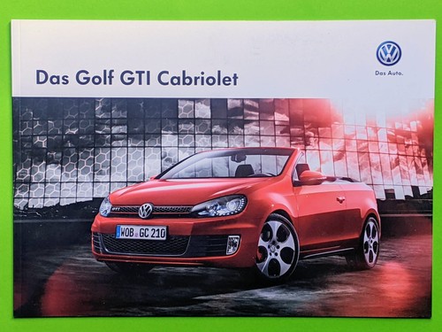 Golf gti cabriolet - vw,