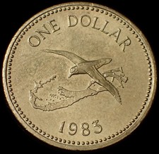 Bermuda One Dollar 1983