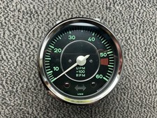 Porsche 356 C elektrischer Drehzahlmesser original 6 V TOP