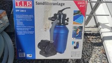 T.I.P. SPF 180 Schwimmbad Sandfilteranlage Set Und Filteranlage Bälle, Zubehör 