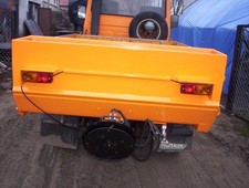 Heckanbaustreuer mit Teller