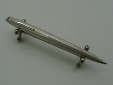 ROWI Rodi & Wienenberger Pforzheim Kugelschreiber 800 Silber 1950er Vintage