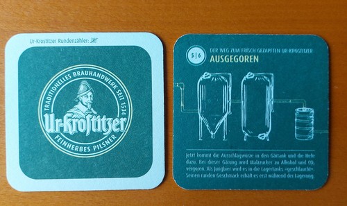 Bierdeckel krostitzer 5 - bierdeckel, 5/6
