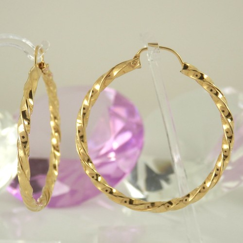 Große creolen ohrschmuck - creolen, 750