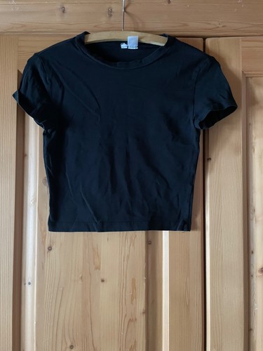 Shirt schwarz gr - h&m, gr.s