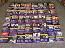 40 leere Zigarettenschachteln PALL MALL  alte Schachtel Kranz  Konvolut