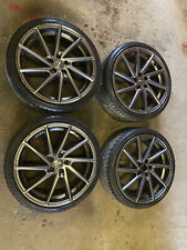 1 Satz Brock B37 8x18 ET 50 Audi A1 5x100 mit 215/35R18 84W