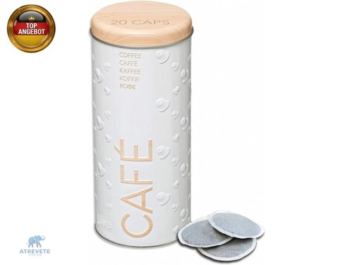 Kaffeepads metalldose für - kaffeepads,,