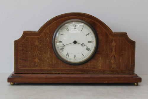 Kaminuhr holz edwardian - kaminuhr,