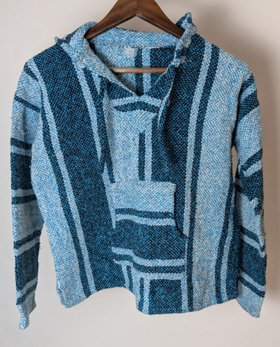 Baja hoodie mittelblau - baja,