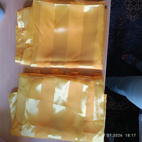 Vorhänge stück gelb - vorhänge,