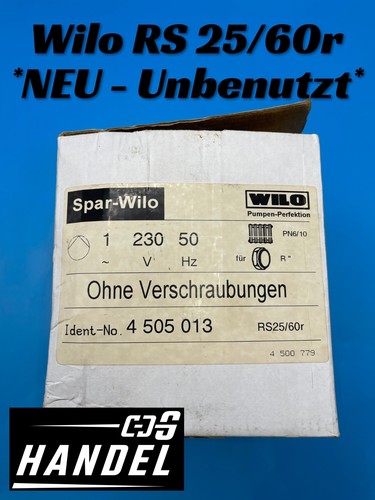Wilo rs25 60r - wilo, art.n