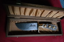 Hubertus Damast Messer Limitiert von 1986 Nr.: 53 von 150 !!!Selten!!!