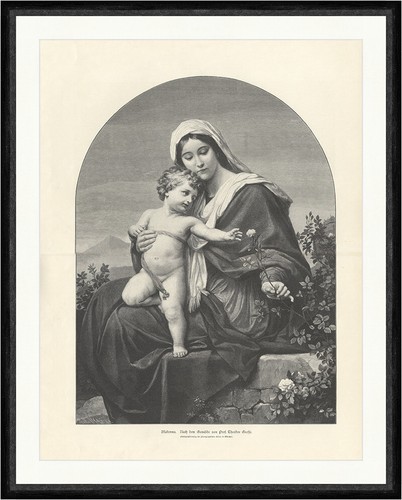 Madonna von prof theodor - madonna,