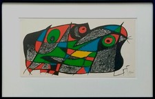 Original Lithografie Joan