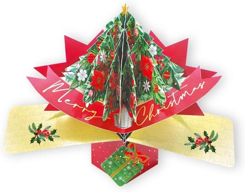 Weihnachtsbaum pop up - 3d,