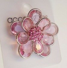 Glitzer Blumen Brosche