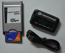 Pcmcia adapter reader - 16, gb