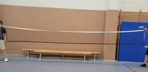 Huck badminton turniernetz - badminton-turniernetz, aus