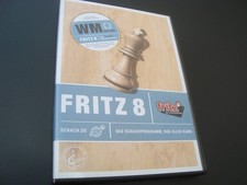 ChessBase Schach Chess PC CD Rom: " Fritz 8 " Schachprogramm WM Edition Deutsch