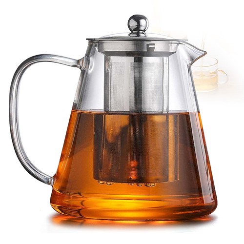 1300ml glas teekanne - glas,