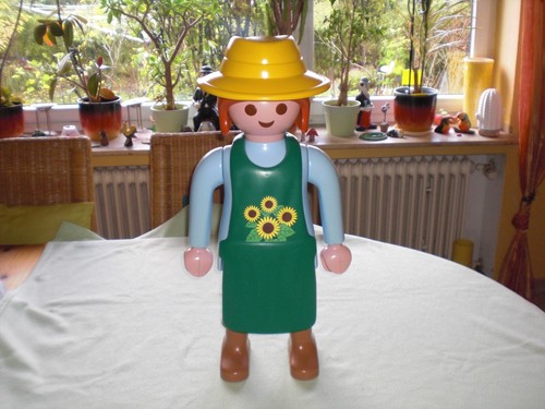 Playmobil xxl gärtnerin mit - playmobil,