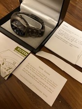 Tutima Military Chronograph Lemania 5100 Titan neue Revision!! Box usw.
