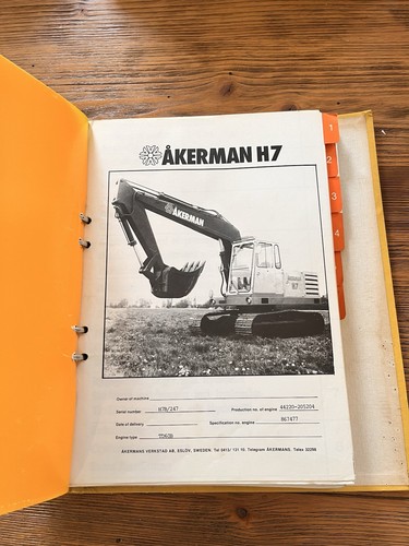 Akerman operators manual - h7,