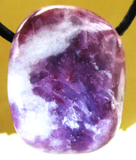 LEPIDOLITH mit TURMALIN PINK