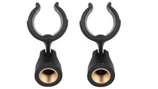 2 Stücke Mikrofonklemme Mikrofonständer für Shure PGX SLX Funkmikrofon